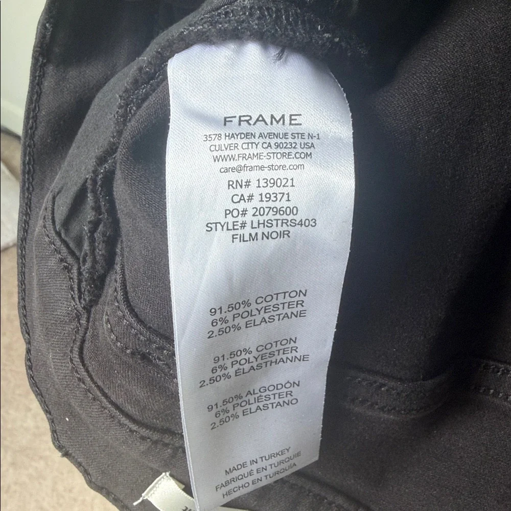 Frame Le High Straight Jeans